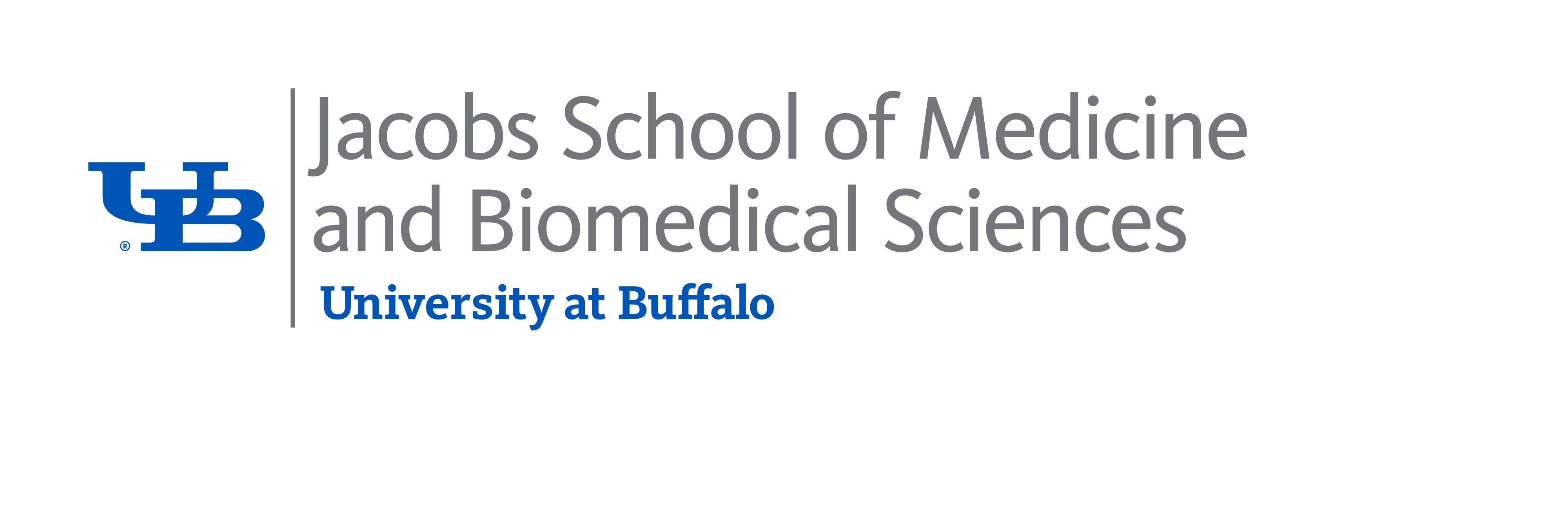Jacobs School of Medicine and Biomedical Sciences University at Buffalo logo